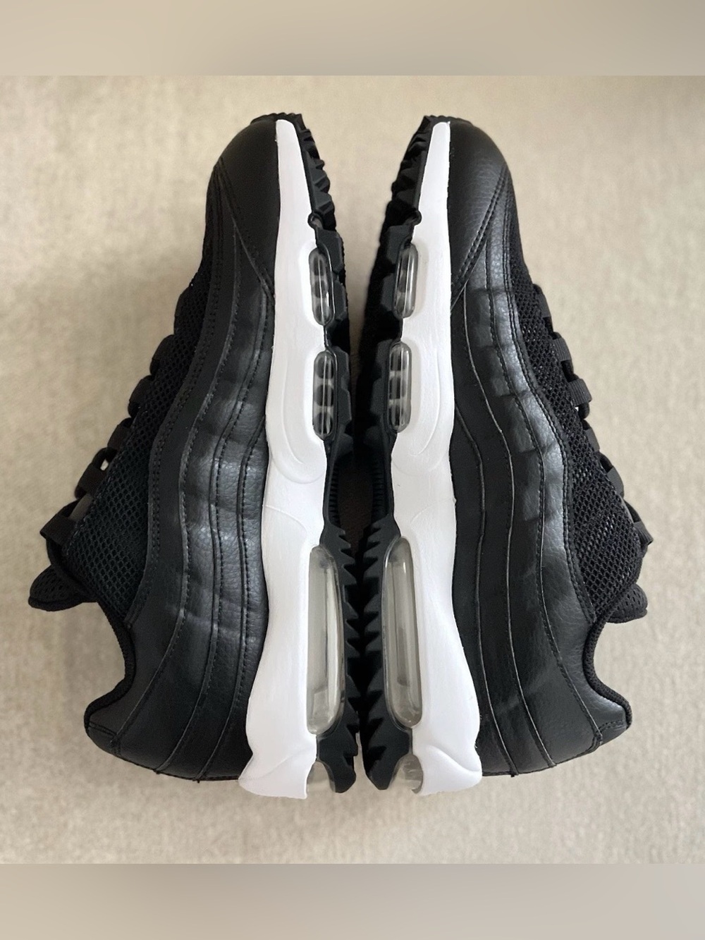 Nike Air Max 95 G Golf/Casual Shoes Black White Anthracite HV4696-002 Men’s - Picture 5 of 13